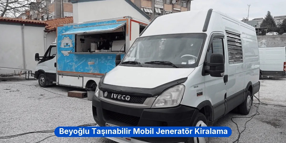Beyoğlu Taşınabilir Mobil Jeneratör Kiralama